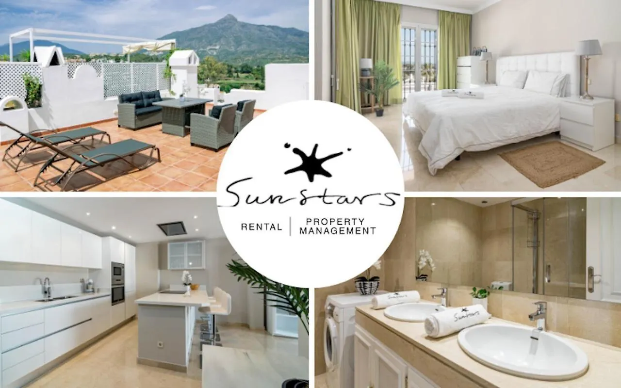 Captivating Coastal Townhouse In Aloha Pueblo With Amazing Mountain Views Marbella