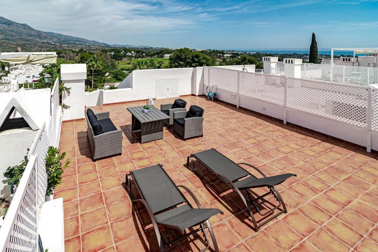 Captivating Coastal Townhouse In Aloha Pueblo With Amazing Mountain Views Marbella Spain