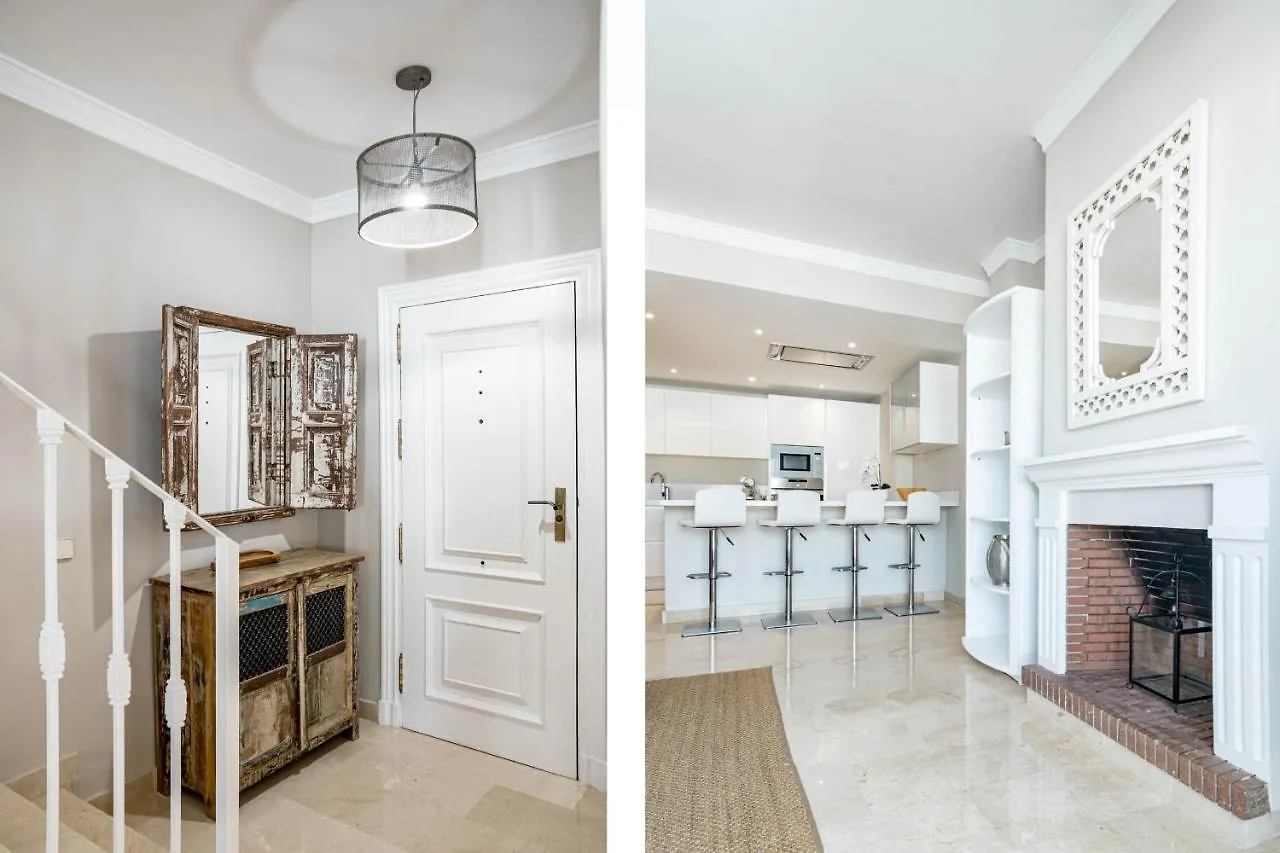 Captivating Coastal Townhouse In Aloha Pueblo With Amazing Mountain Views Marbella Holiday home